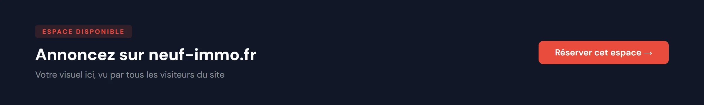 Annoncez sur neuf-immo.fr