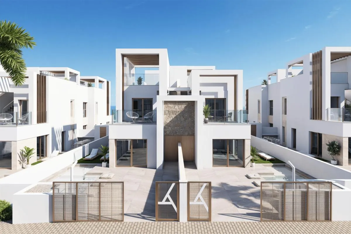 Nouvelle construction townhouse Los Alcázares