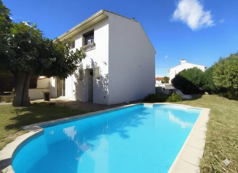 VILLA 4 CHAMBRES AVEC PISCINE A PERPIGNAN